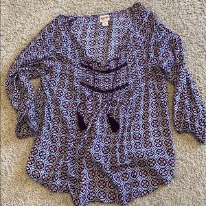 Boho Tassel Top